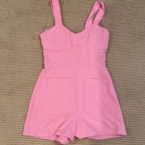 Pink Romper (ZARA)